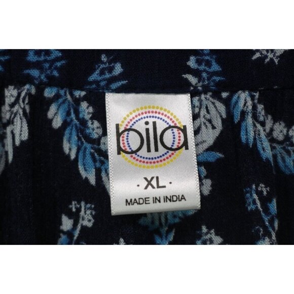 Bila 3/4 Balloon Sleeve Gauzy Top-Size XL-Boho-Hippie - Picture 5 of 10